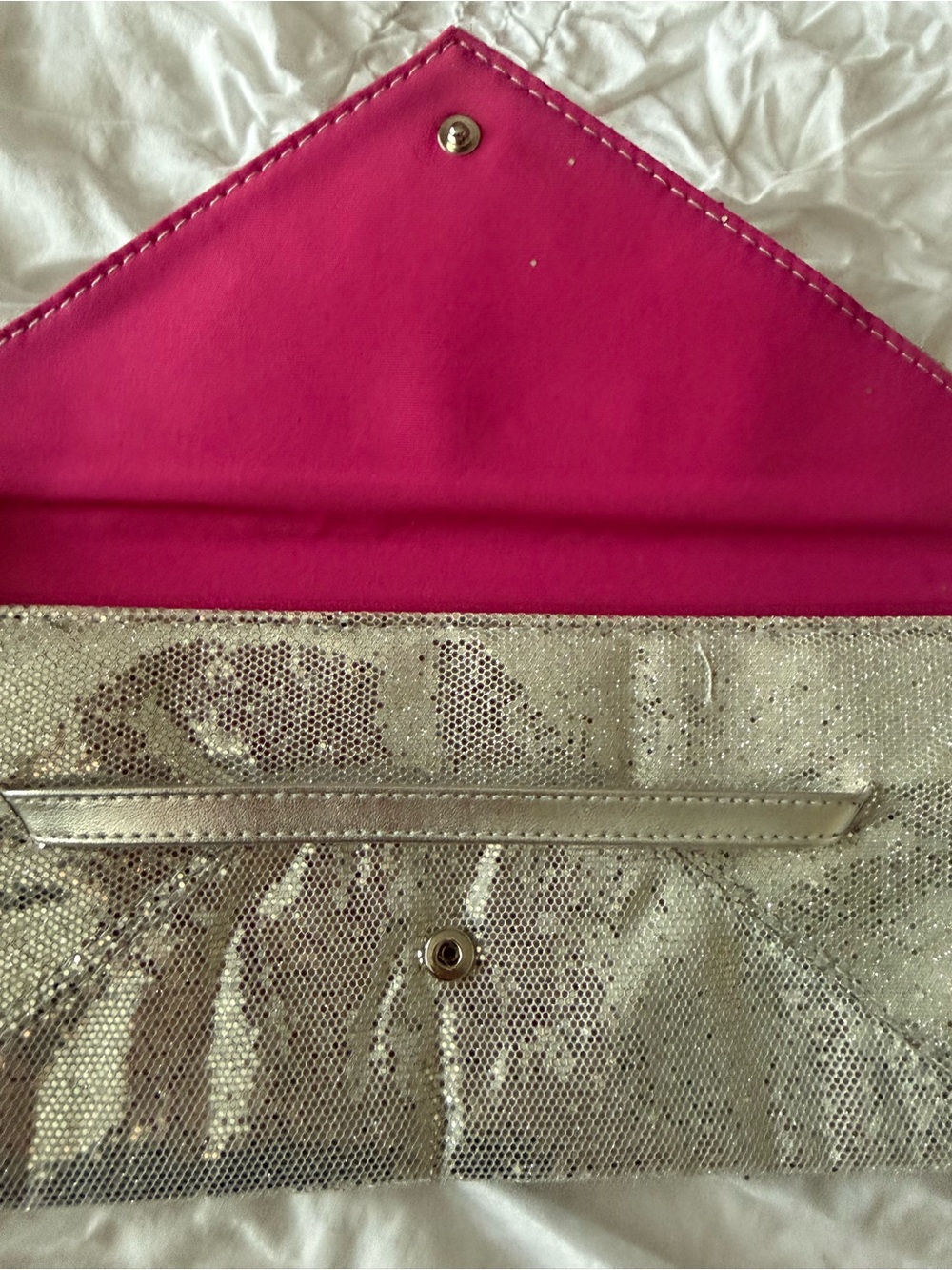 Victoria's Secret Evening Envelope Clutch Purse Silver
Sparkly Glittery - Picture 2 of 3